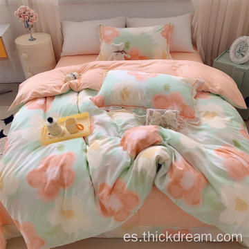 Otoño Fairy-Tales Bed Sheep Cover Fase de almohada Conjunto de almohada